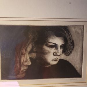 Black and white print